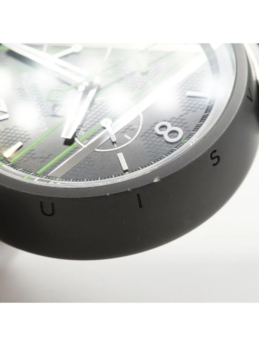 Louis Vuitton Tambour Damier Graphite Lace Black Dial Watch